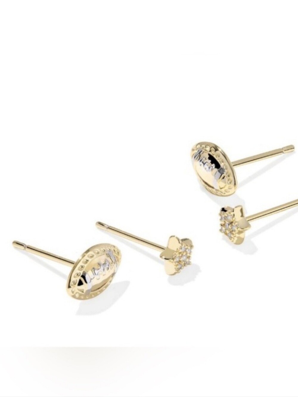 Kendra Scott Star and Football Studs new with tags